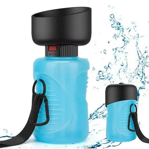 Botella de agua para mascotas
