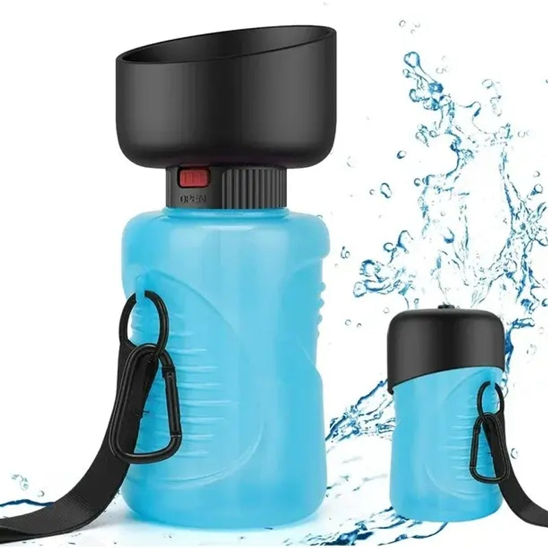 Botella de agua para mascotas