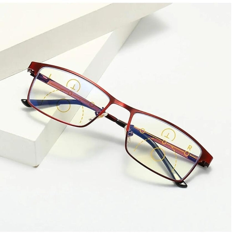 Gafas de lectura progresivas con bloqueo de luz azul