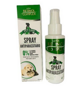 Spray Antiparasitario para Mascotas 100 ml - Retinol Complex