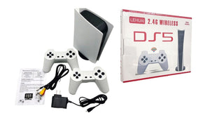 Consola retro DS5 2 4Gcom 2 controles inalámbricos